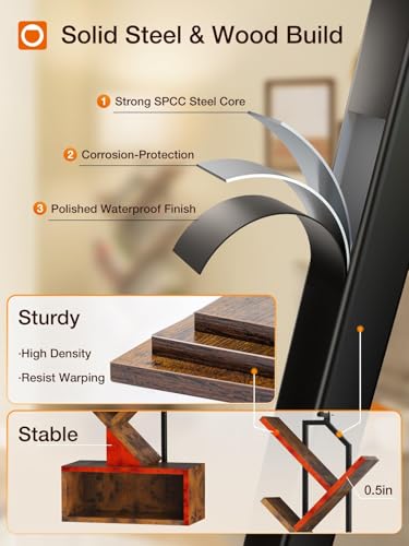 addlon 6-Tier Tree Book Shelf with LED Light の商品画像 4