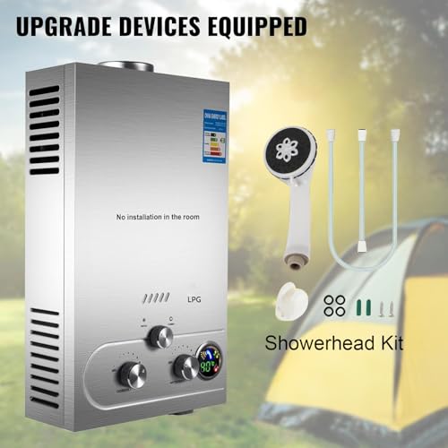 Chauffe-eau instantané au propane 32 kW pour douche à chevaux - 3