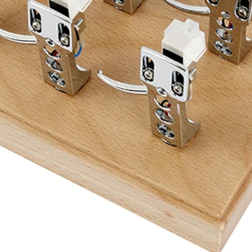 Caja de cartucho phono rieder con soporte protector de polvo de 2 piezas 4