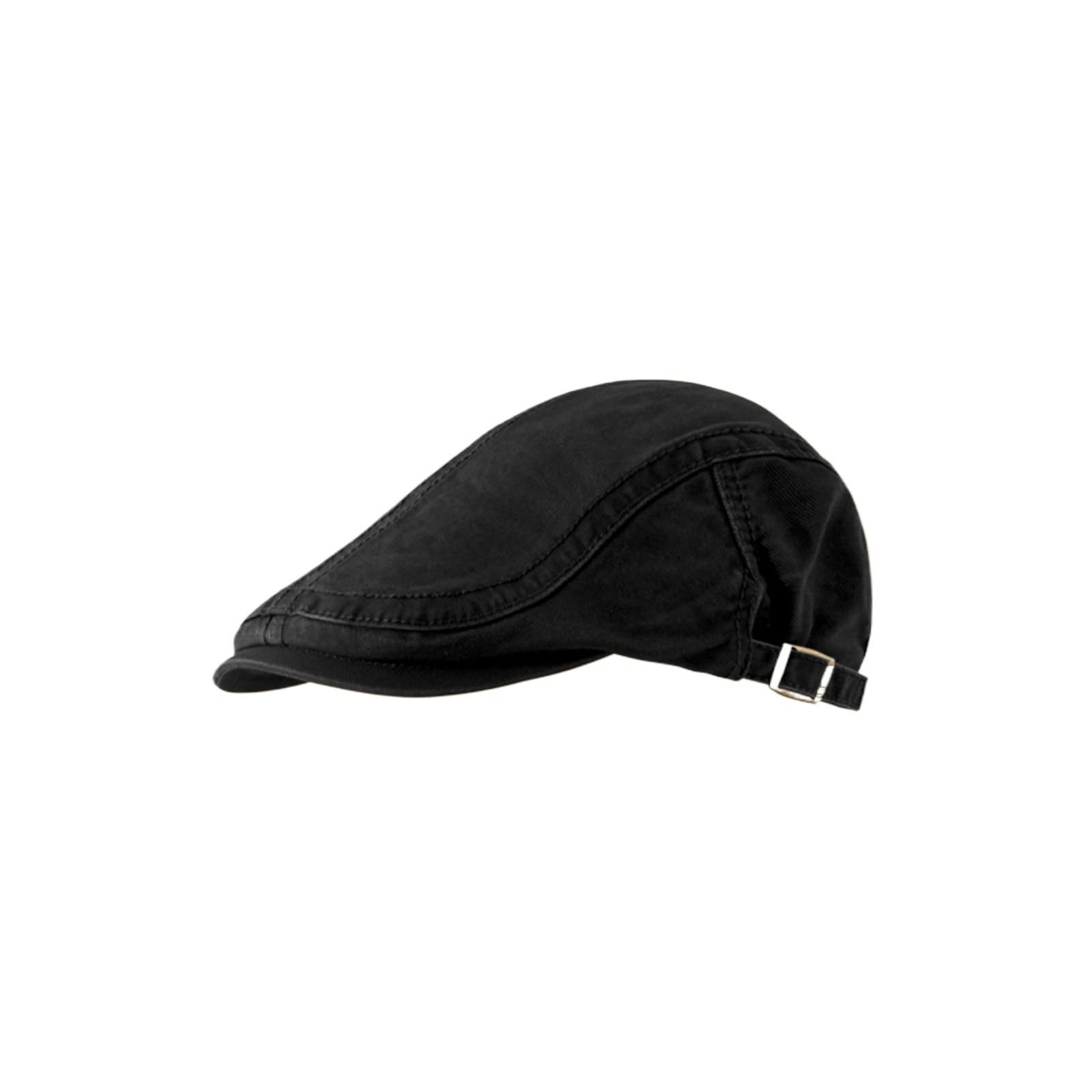 Unisex Newsboy Cap Flat Ivy Hat Cabbie Hunting Driving Hat for Spring Autumn and Winter Winter Four Series 3 Black
