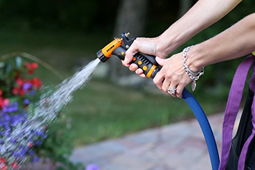 Image of Dramm ColorStorm Premium Pistol Spray Nozzle - Heavy-Duty Adjustable Garden Hose Sprayer with Ergonomic Grip & Variable Water Patterns for Garden, Car, Deck, and Outdoor Cleaning - Berry