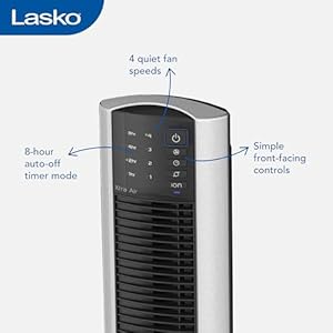 Laskoxtraair48inchtowerfanwithremotecontrolhousefanairionizerforlivingroombedroomofficeandmore2pack Urban Country Home Decor Lasko xtraair 48 inch tower fan with remote control house fan air ionizer for living room bedroom office and more 2 pack urban country home decor