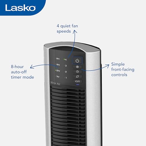 Laskoxtraair48inchtowerfanwithremotecontrolhousefanairionizerforlivingroombedroomofficeandmore2pack Urban Country Home Decor Lasko xtraair 48 inch tower fan with remote control house fan air ionizer for living room bedroom office and more 2 pack urban country home decor