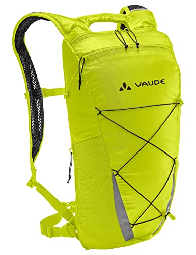 VAUDE Uphill 8 - Fahrrad-Rucksack mit 8 Liter Volumen - mit luftdurchlässigem Tragesystem, Bright Green