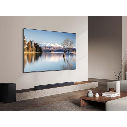 Image of Samsung HW-Q600F 3.1.2ch Soundbar and Subwoofer (2025) Q-Symphony Bundle with SWA-9250S Wireless Rear Speaker Kit, Tech Smart USA Premiere Movies Streaming and 2X 4K HDMI Cable