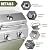 Bestfire Tabletop Gas Grill 2 Burners, 20,000 BTUs Stainless Steel Portable Propane Grill with Legs for Outdoor Patio Backyard Camping, Tailgating, and RV Trips