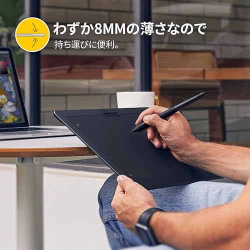 XENCELABS ペンタブレット Medium スタンダード 12インチ BPH1212W-A-MBK の商品画像 5