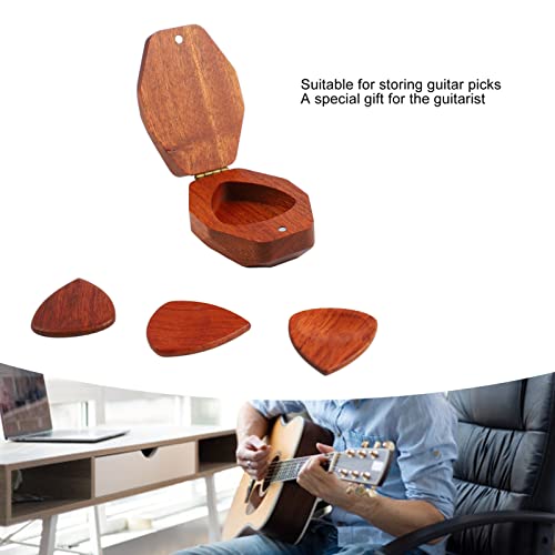 Support de Médiator de Guitare, étui de Médiator en Bois sans Bavure pour la Performance - Les Beatles, Paul McCartney, John Lennon, RIngo Starr, George Harrison Support de Médiator de Guitare, étui de Médiator en Bois sans Bavure pour la Performance – Image 5