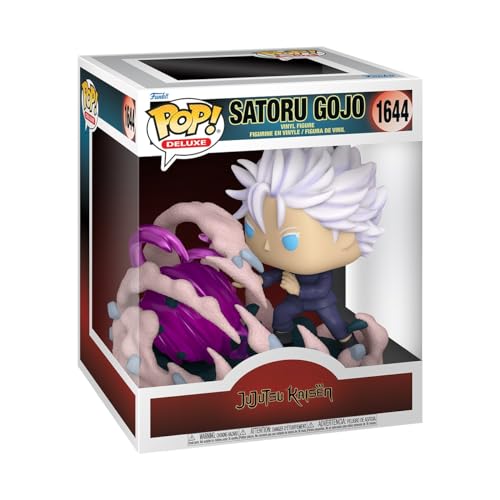 Funko Pop! Deluxe: JJK - Satoru Gojo - (HT: Purple) - Jujutsu Kaisen - Figura de Vinilo Coleccionable - Idea de Regalo- Mercancia Oficial - Juguetes para Niños y Adultos - Anime Fans