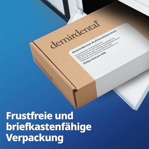 demirdental Ersatzbürsten für Kinder passend für Philips Sonicare Ersatzbürsten Kids, Compact Mini geeignet für 3-6 Jahre, entspricht HX6034 HX6038, Rosa, 8er Set – Bild 8