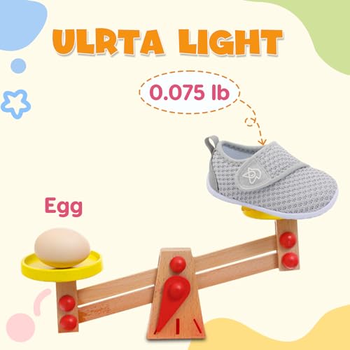 LeIsfIt Baby Shoes Boys Girls First Walking Shoes Non-Slip Infant Sneakers Lightweight Slip-on Crib Sneakers for First Walkers3