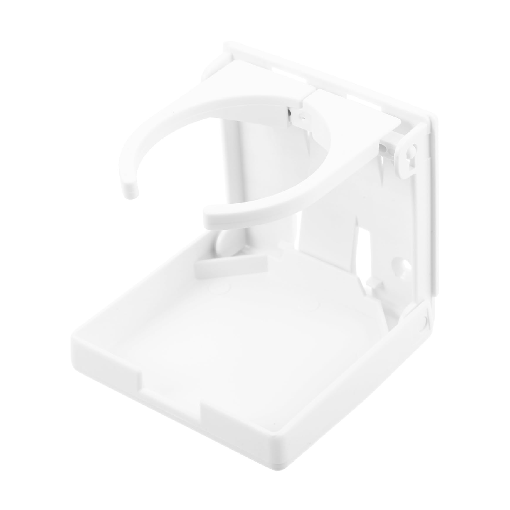 SUPVOX Portabicchieri Design Versatile e Resistente Pieghevole Bianca in Plastica Supporto Stabile per Auto e Imbarcazioni per Bevande in Barca e Veicoli