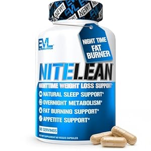 Night Time Fat Burner for Weight Loss Support – Belly Fat Burner for Men & Women with Green Tea and White Kidney Bean Extract – Nighttime Metabolism Booster & Sleep Optimizer to Help Stubborn Fat Loss