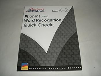 Paperback Benchmark Advance Phonics and Word Recognition Quick Checks (Grades K-2) Book