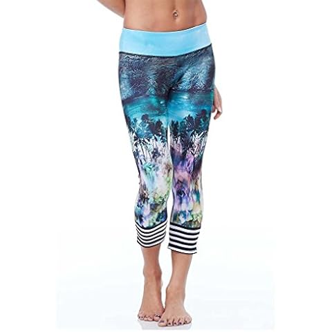 Onzie Yoga Graphic Capri 241 Malibu (Small/Medium, Malibu) Cover