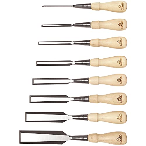 STANLEY Chisel Set, Woodworking, 8 Piece (16-793)