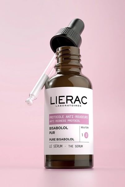 Lierac - Protocolo Anti-Rojeces - Sérum Calmante con Bisabolol Puro 30ml - Calma - Hidrata - Reduce las Rojeces - 96% Ingredientes Naturales - Todo Tipo de Pieles