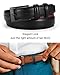 CHAOREN Mens Belts Leather Gift for Men - Ideal Match for Mens Dress Shoes