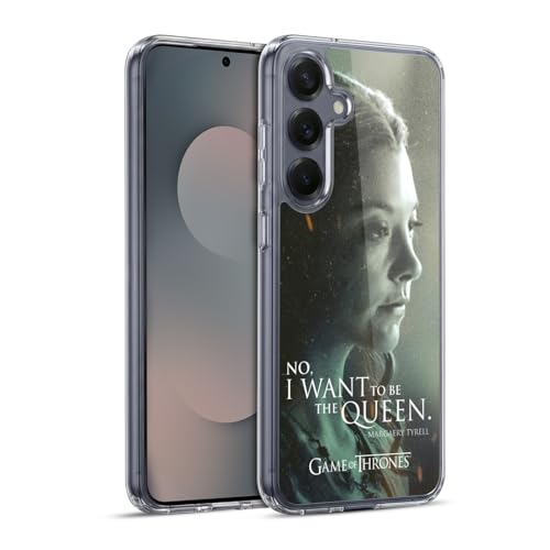 Head Case Designs Officially Licensed HBO Game of Thrones Margaery Tyrell Character Portraits Gel Case [Military Grade Protection] Compatible with Samsung Galaxy S25+ and Compatible with MagSafe
