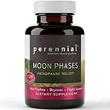 Moon Phases Menopause Support Supplement – Herbal Blend for Women's Wellness | Ashwagandha, Sage, Gotu Kola, Dong Quai | Non-GMO, Gluten-Free, Vegetarian | 120 Capsules