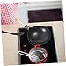 HONMEET Miniature Cast for Pretend Play Kitchen Gadget Small Wok Model Simulation Cooking Tool for Creative Role Play