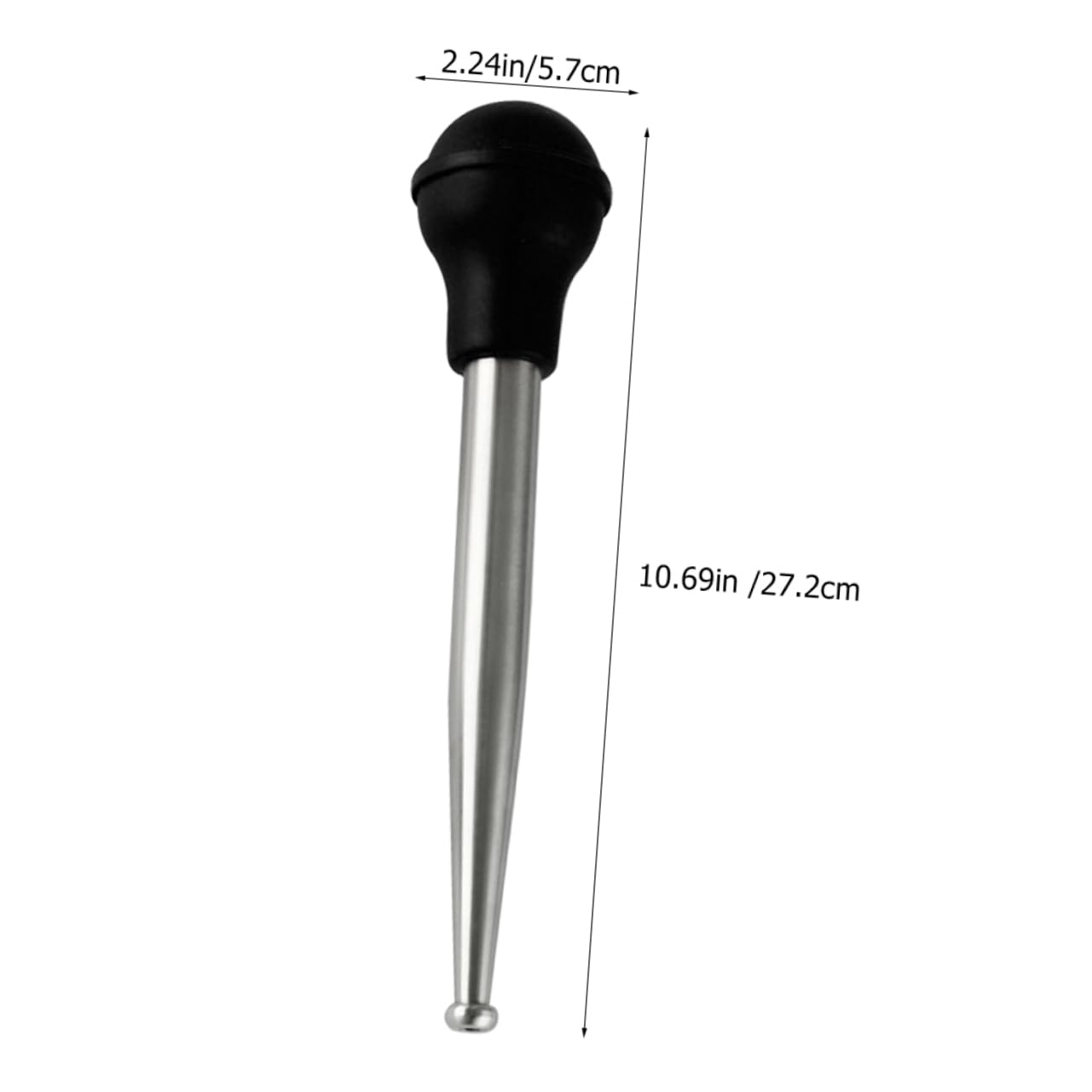 Garneck Stainless Turkey Baster Brush for Cooking Baster for Barbecue Food Grade Sauce for Outdoor Bbq Party