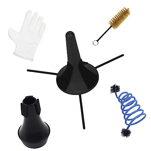 Toddmomy 1 Juego Kit De Limpieza Pequeño Equipo Limpiador Pararse Audio- Aceite De Válvula De Trompeta...