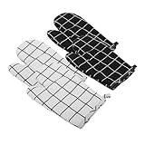 Photo Gallery heallily 4pezzi guanti da forno cotone e lino guanti decorativi per cottura e microonde protezione per mani e avambracci design ergonomico e versatile per cucina Photo Gallery heallily 4pezzi guanti da forno cotone e lino guanti decorativi per cottura e microonde protezione per mani e avambracci design ergonomico e versatile per cucina