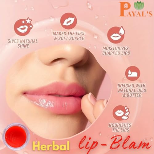 Image of Payal's Lip Balm 10g | Lip Protection & Deep Nourishment for Dry & Chapped Lips | Moisturizing, Glossy Finish Lip Care | For Men & Women