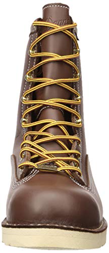 Danner Men's Power Foreman 8" Waterproof Work Boot, Brown - 8.5 D2