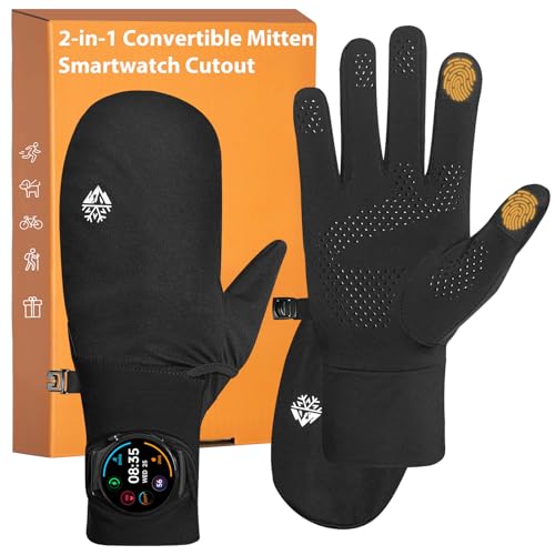 RIGWARL Lightweight Running Gloves for Men Women,...