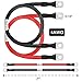 Battery Cable 4 Gauge 1FT, 4AWG Battery Power Inverter Cables (1 Positive & 1 Negative) with 5/16