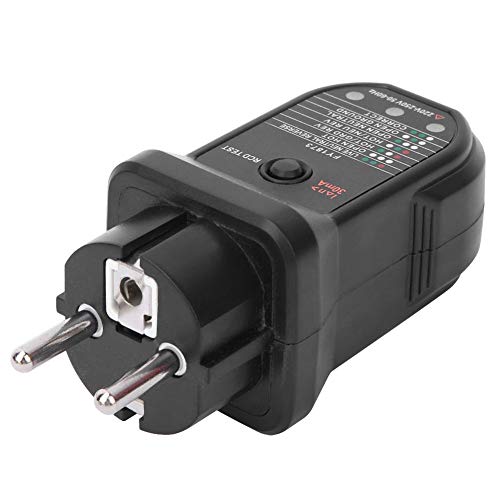 FY1873 Socket Tester, Outlet Tester Light Indicator Safety Testing Detector (EU Plug 220V)(EU Plug 220V) - Image 7