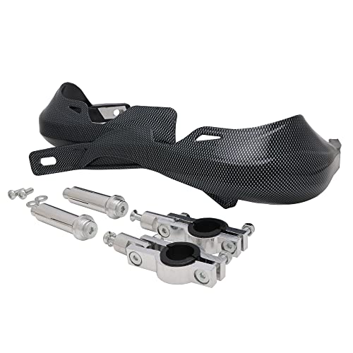 Protège-mains en fibre de carbone pour moto tout-terrain, 22 mm et 28 mm avec kits de montage universels pour moto Sur Ron, MX Motocross Supermoto, Racing ATV Quad Street Fighter Enduro