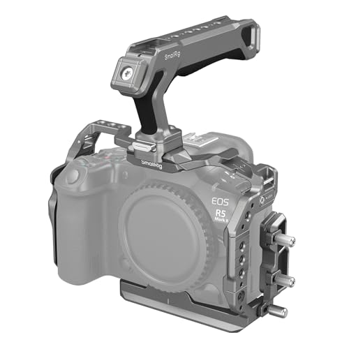 SmallRig HawkLock NCbN[XP[WLbg CanonΉEOS R5 Mark IIp gbvnhHDMI & USB-CpP[uNvt XN[veN^[ ̎t|Cg `^O[ 5029