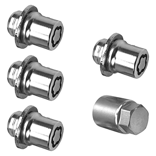 Image of Wheel Lock Lug Nuts M12 x 1.5 Replacement for 00276-00900 Fit for 2002-2022 Toyota Avalon Camry Corolla Mirai Prius Sienna Tacoma Lexus 4Pcs
