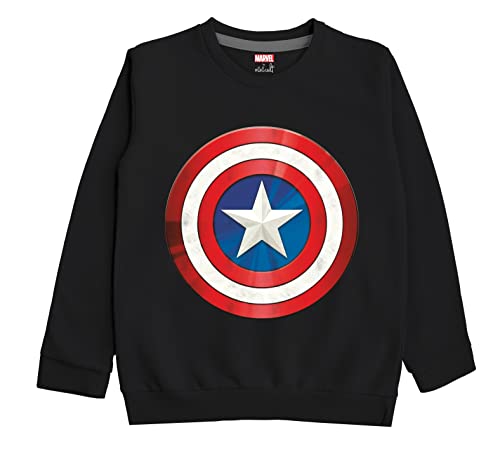 Image of minicult Spiderman Regular Fit Character Printed Full Sleeve Sweatshirt for Boys and Girls(Pack of 1)(15-16 Years)