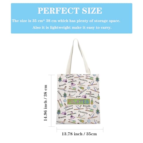 GJTIM Pilates Instructor Gift - Fitness Teacher Coach Workout Gift - Cosmetic Bag2