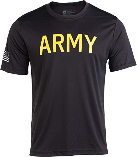 Army Wicking PT Style Shirt | U.S. Military Performance Training Infantry Workout T-Shirt4