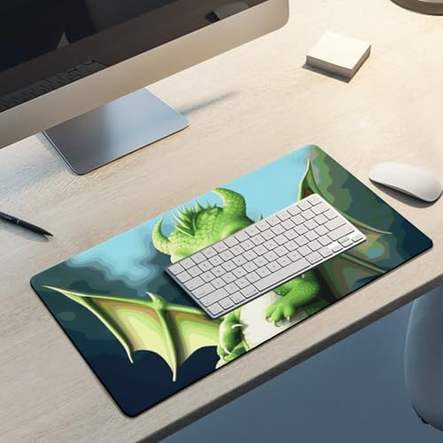 Dragon Cute Desk Pad Large Protector de Escritorio Blanco miniatura 5