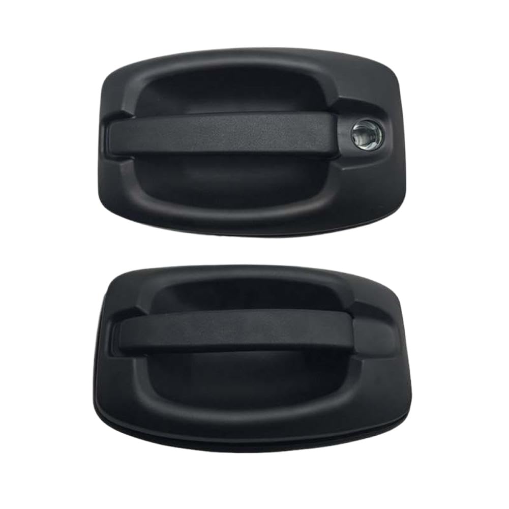 Sacnqygek Onecolor Front Door Exterior Handle Pair Compatible With Daily 2011-2014 Lhd Part Numbers 5801595612 5801577663