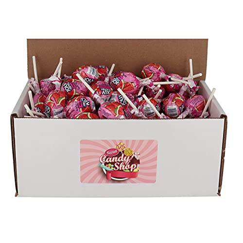Jolly Rancher Chew-Filled Pops Lollipops 40 Lollies in a Box (Watermelon)