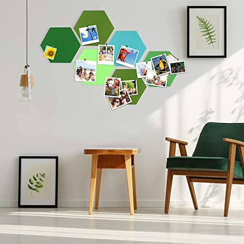 Seg Direct HD11KAOHFB3075 Hexagon Felt Cork Board Tiles thumb #5