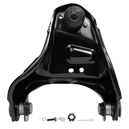 Image of Detroit Axle - 10pc Front End Kit for Chevy Blazer S10 GMC Jimmy Sonoma Isuzu Hombre Olds Bravada 2 Upper Control Arms w /Ball Joints 2 Lower Ball Joints 4 Inner & Outer Tie Rods 2 Sleeves Replacement