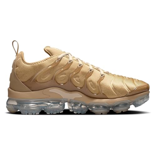 Image of Nike Air Vapormax Plus Men's Shoes (IB4008-297, Parachute Beige /Black /White /Desert Khaki) Size 8