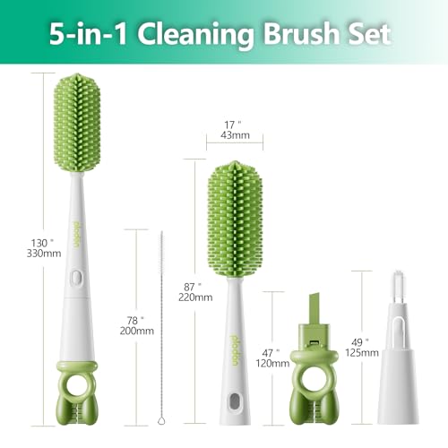 25% Off Plodon 5-in-1 Silicone Baby Bottle Brush Set - Image 7