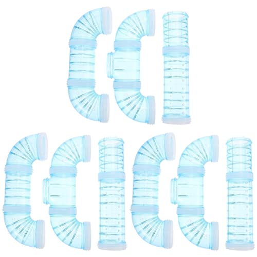 BESPORTBLE Hamster Tunnel Set - 3 Röhren Für Käfig Erweiterung