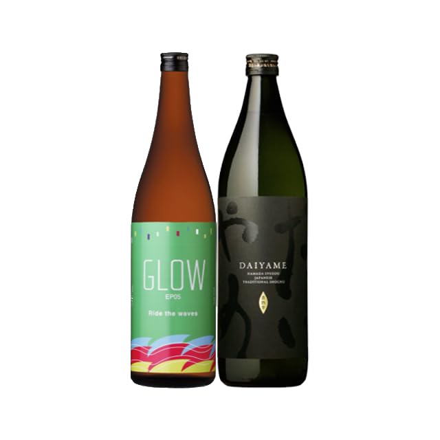 Amazon.co.jp: 香る芋焼酎セット GLOW EP05 25度 720ml・だいやめ 25度