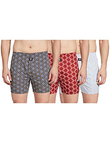 Image of Amazon Brand - House & Shields Men's Cotton Boxers (Pack of 3) (HSAW20TOBOX01-PO3 Multicolor - 14 XX-L Multicolor - 14 XX-L) Multicolour
