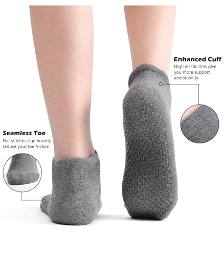 Breslatte FC0014BLA001 Grip Socks Pilates Hospital Socks thumb #3